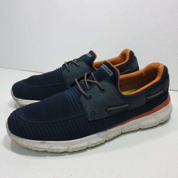 Skechers Classic Fit Canvas and Fabric Casual Dress Comfort Loafers Footwear 13 - Picture 1 of 7